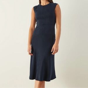 ADAY Classic Midi Shift Dress